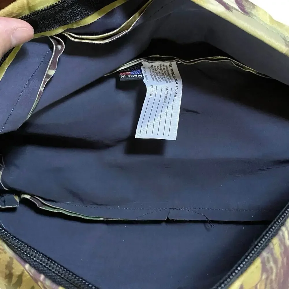 Vintage Brookwood Camo Crossbody/Waist Bag